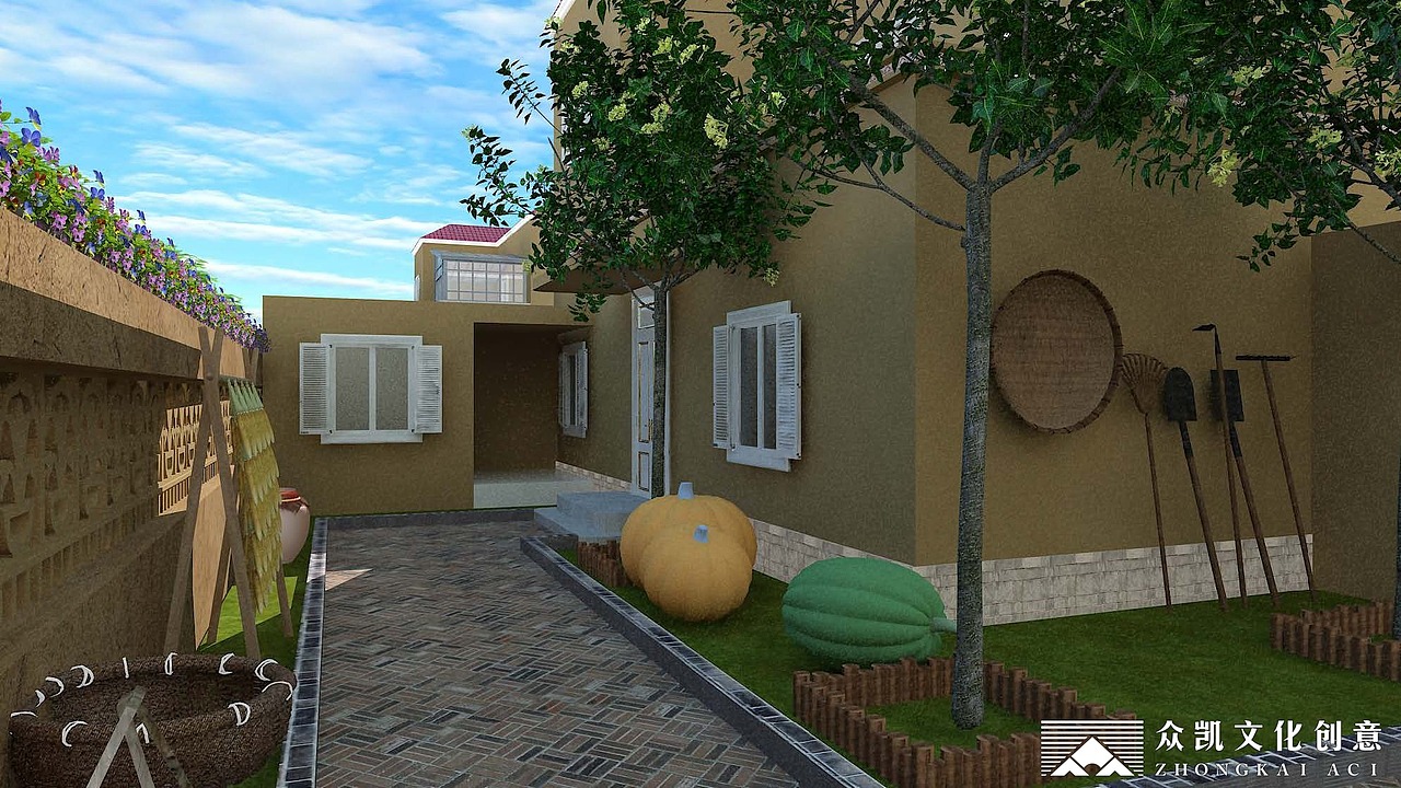 众凯文化创意 | 莎车县阿热勒农家乐空间规划设计