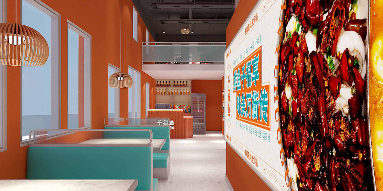 千福鱼鲜鱼火锅视觉提案（图ZMzM0NjE1Mjg0） - 品牌 - 站酷设计师小吴是个设计师原创素材 - 站酷ZCOOL