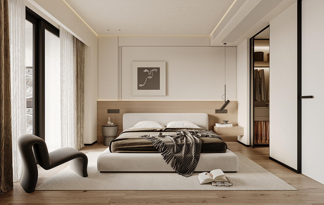 【效果图案例】合集（图ZMzU1MjM0MTAw） - 家装设计 - 站酷设计师冈舍效果图表现原创素材 - 站酷ZCOOL