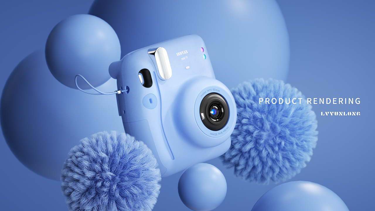 Polaroid｜拍立得产品渲染（图ZMzE5MjM4MzEy） - 产品 - 站酷设计师LV阿布原创素材 - 站酷ZCOOL