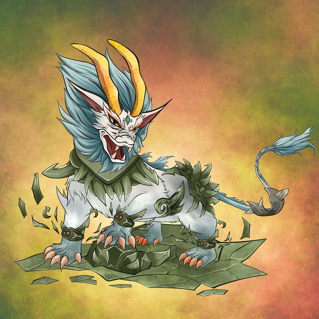 nft貔貅（图ZMzE5NDc2MDU2） - 商业插画 - 站酷设计师caro酱原创素材 - 站酷ZCOOL