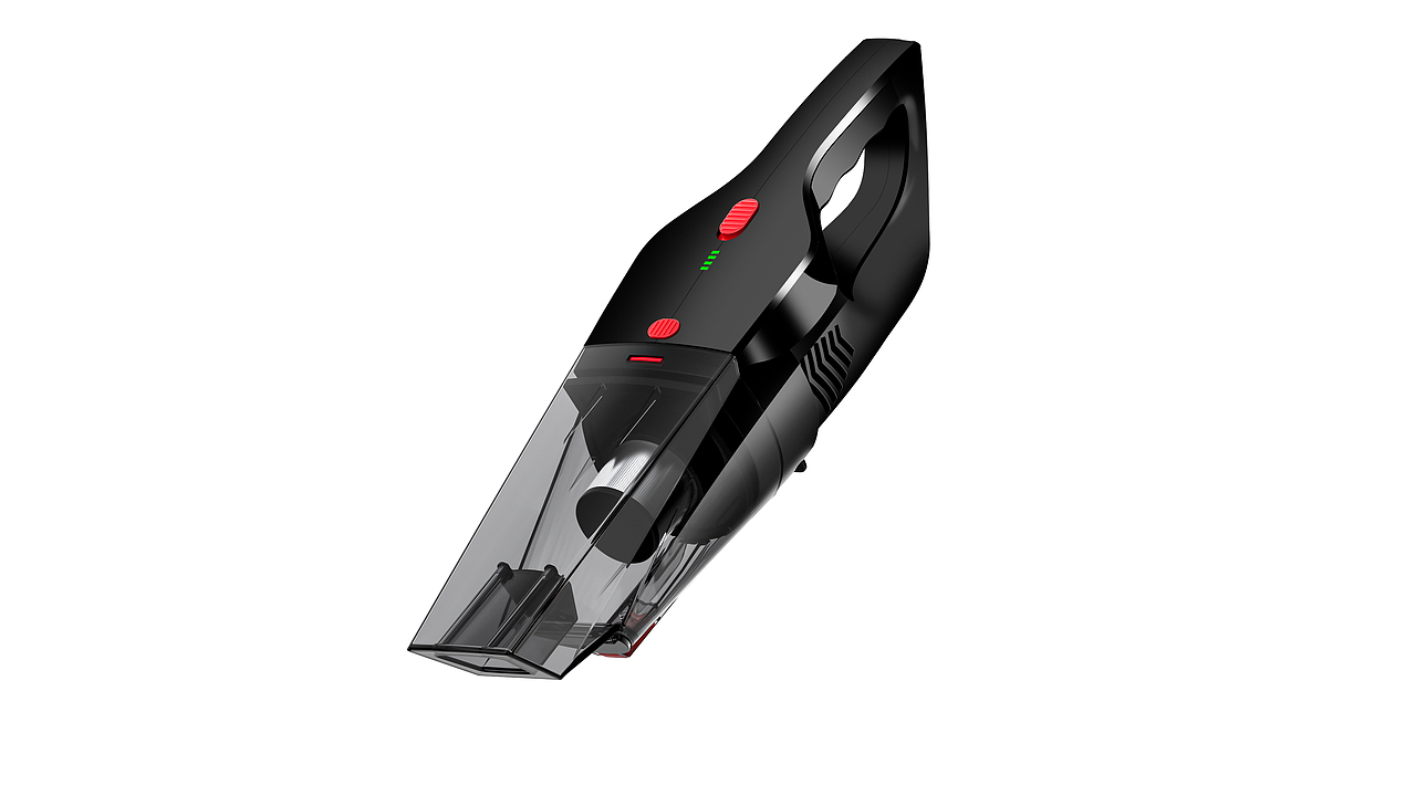 作品--吸尘器产品建模精修图片