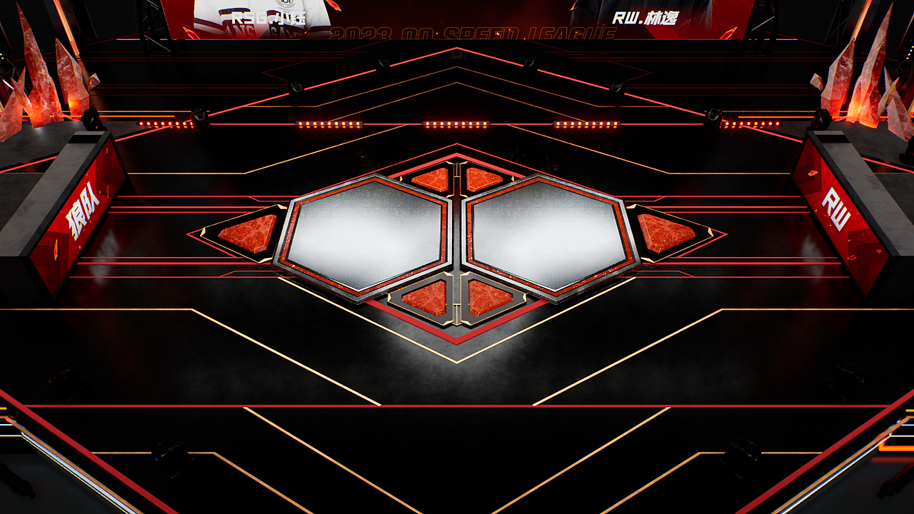 2023年S联赛春季赛总决赛赛车展台设计