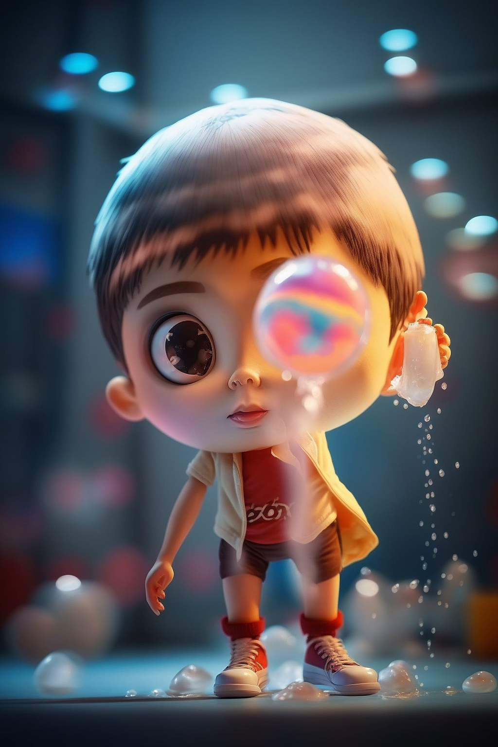 【Midjourney·2】泡泡男孩·附咒语