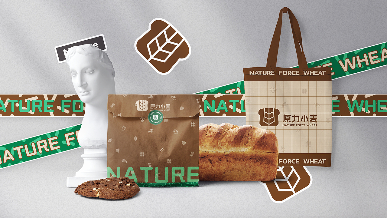 原力小麦品牌形象设计（图ZMjk5ODQ3NjI0） - 品牌 - 站酷设计师吳淳熙原创素材 - 站酷ZCOOL