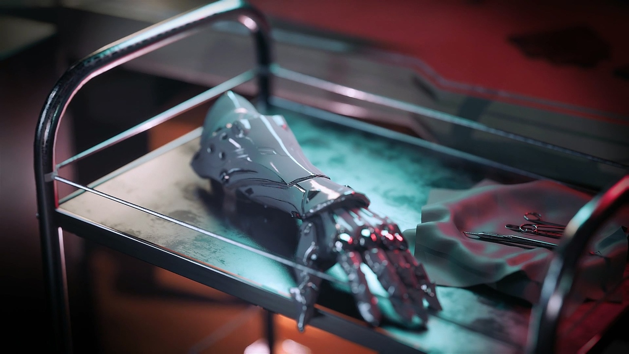 个人CG短片《战斗少女艾可》