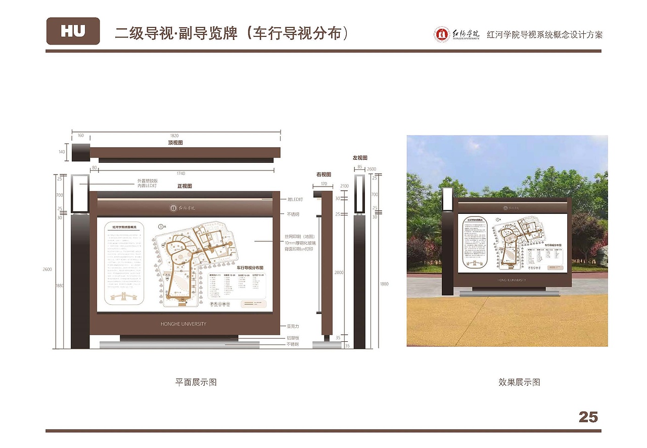 红河学院导视系统概念设计方案（图ZMzM0MTM4NjU2） - 其他平面 - 站酷设计师cloudsheep霄原创素材 - 站酷ZCOOL