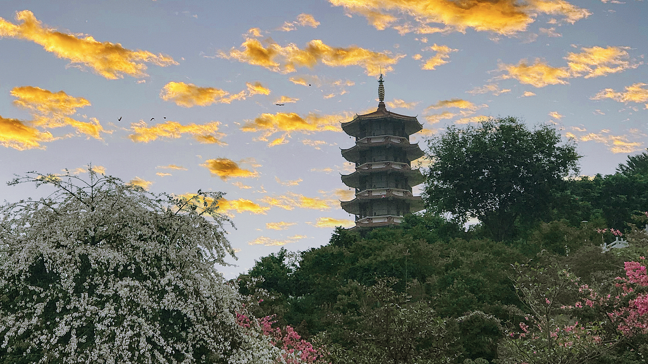 广东省,东莞市,凤岗镇,雁田,雁湖公园山顶,