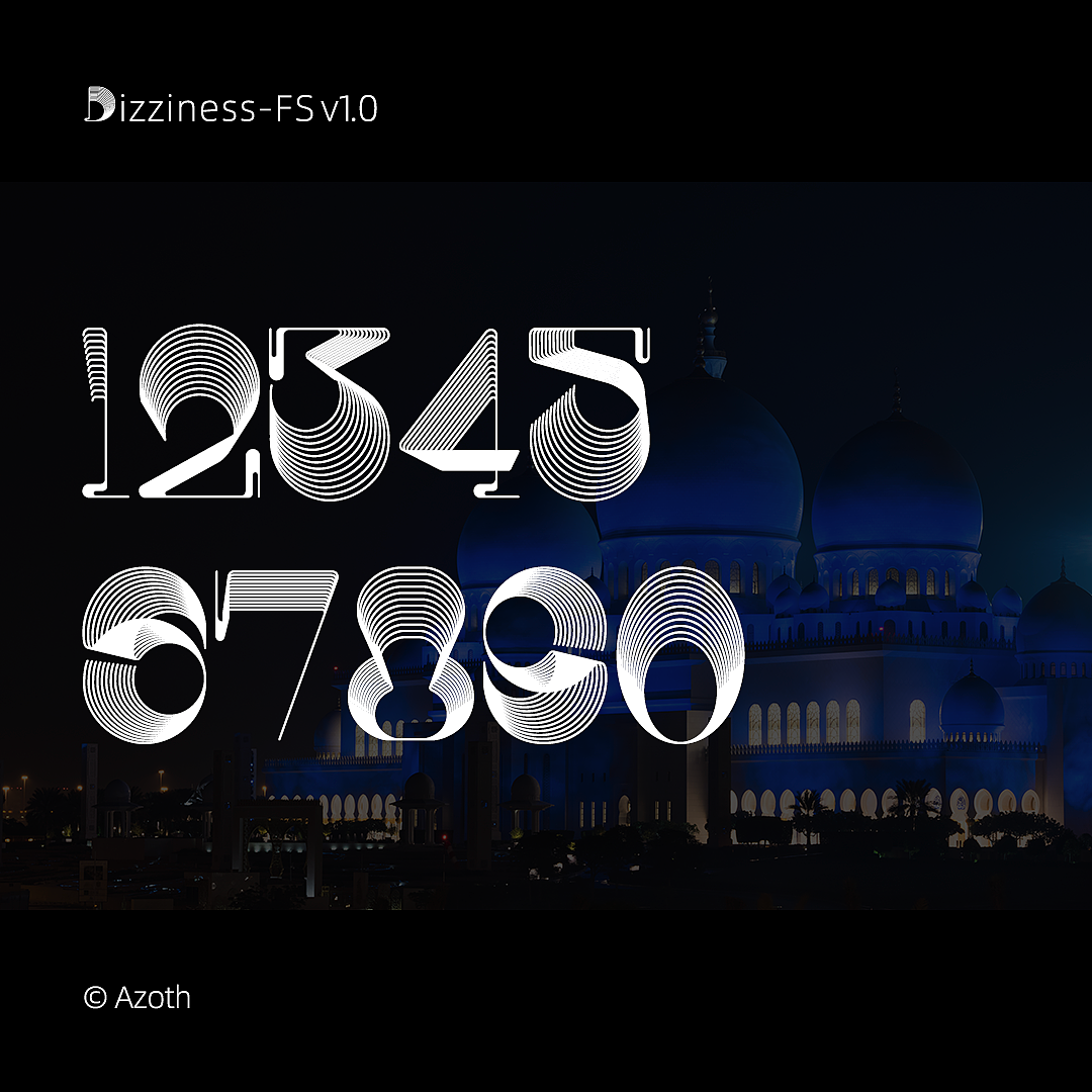 字体设计 Dizziness-FS v1.0
