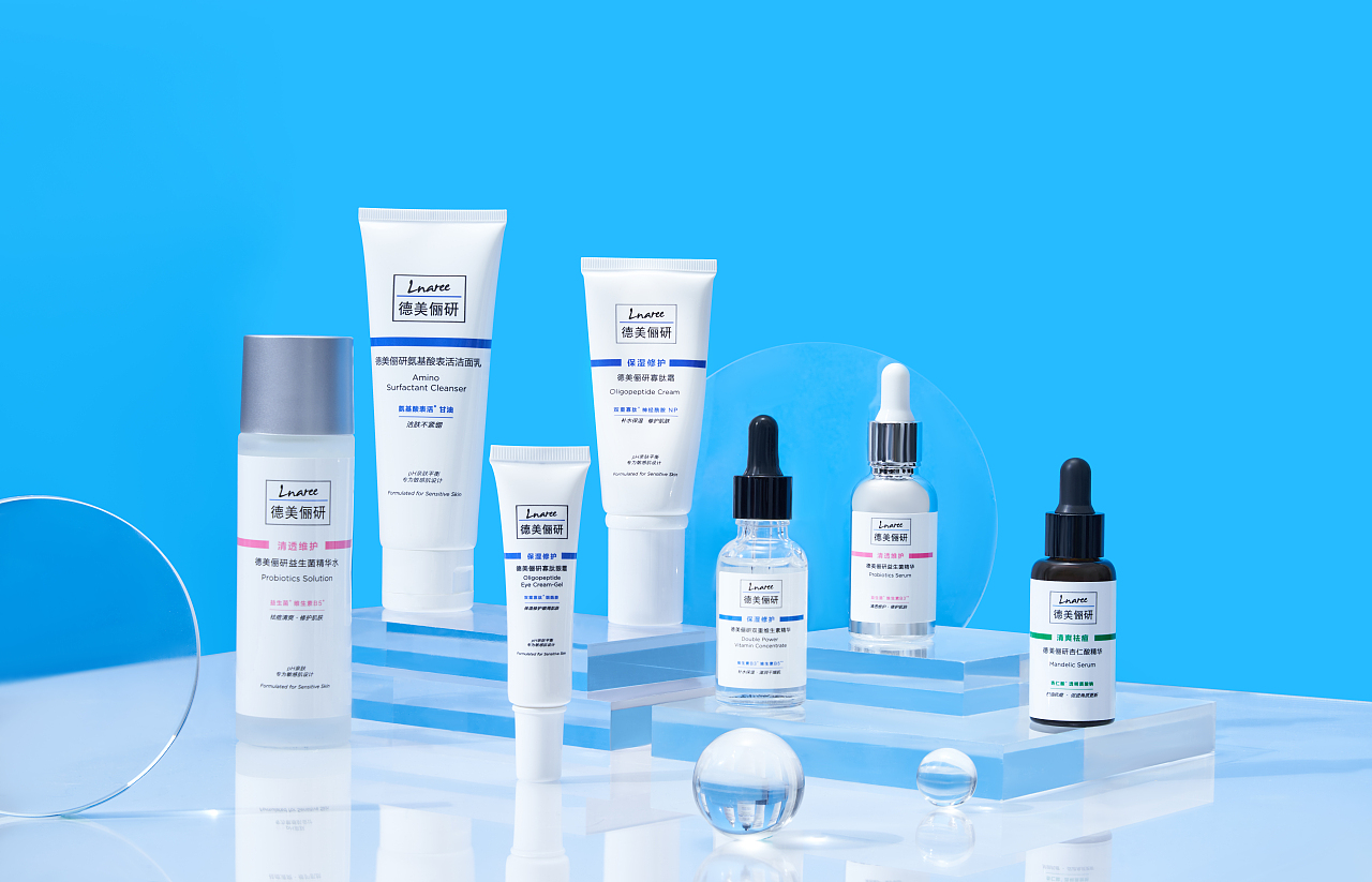 护肤品产品摄影