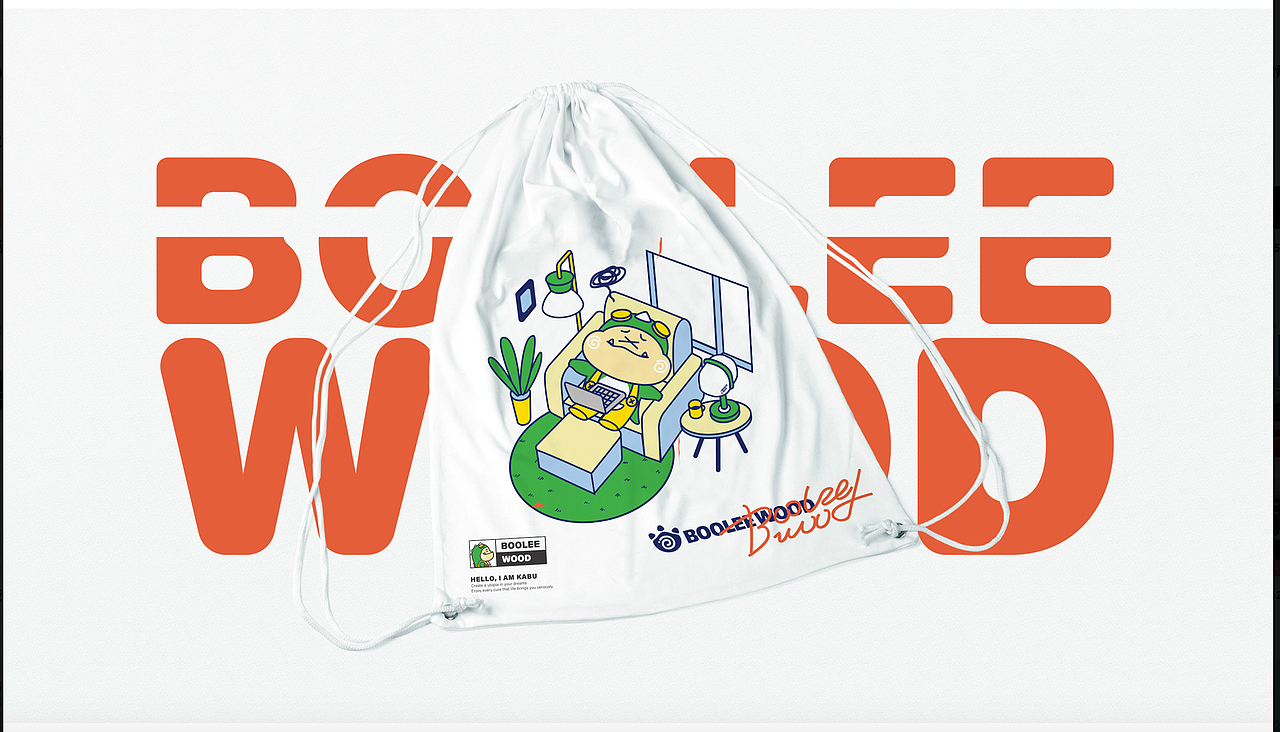 BOOLEEWOOD布叻坞×同道设计IP设计 打工路上一起成长
