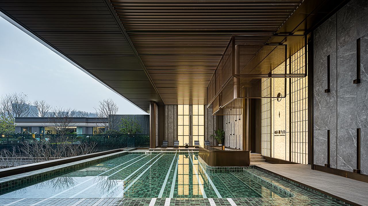 锐度设计 | 越秀·湖与白营销中心：湖居生活的留白（图ZMzYzNDU0MTUy） - 商业空间设计 - 站酷设计师锐度设计原创素材 - 站酷ZCOOL