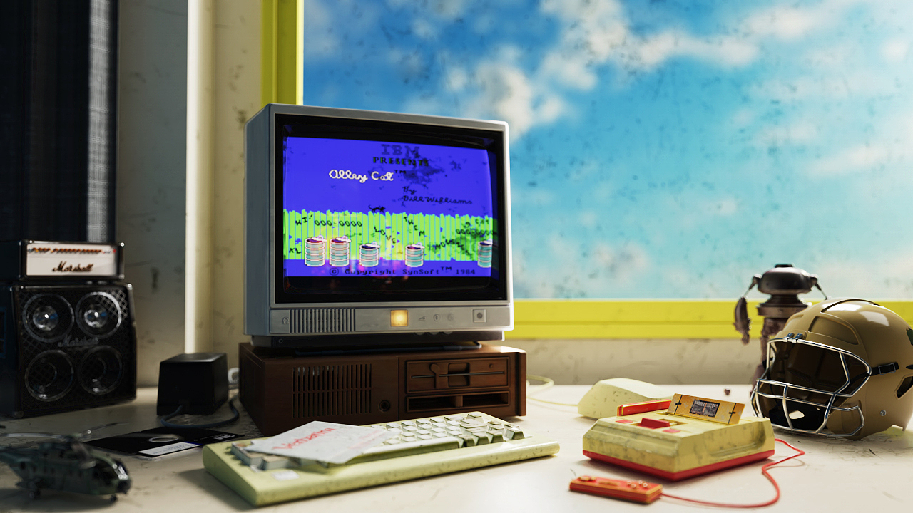 软件C4D+渲染-场景