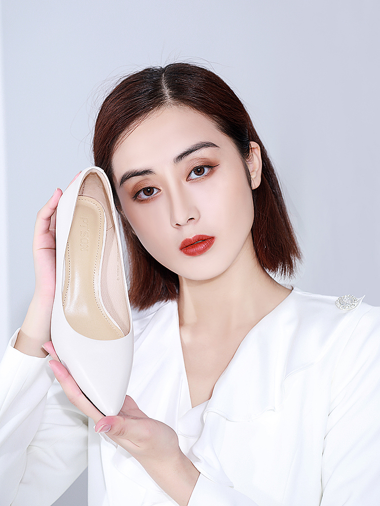 佰田森品牌女鞋视觉案例模特图种草视频主图视频