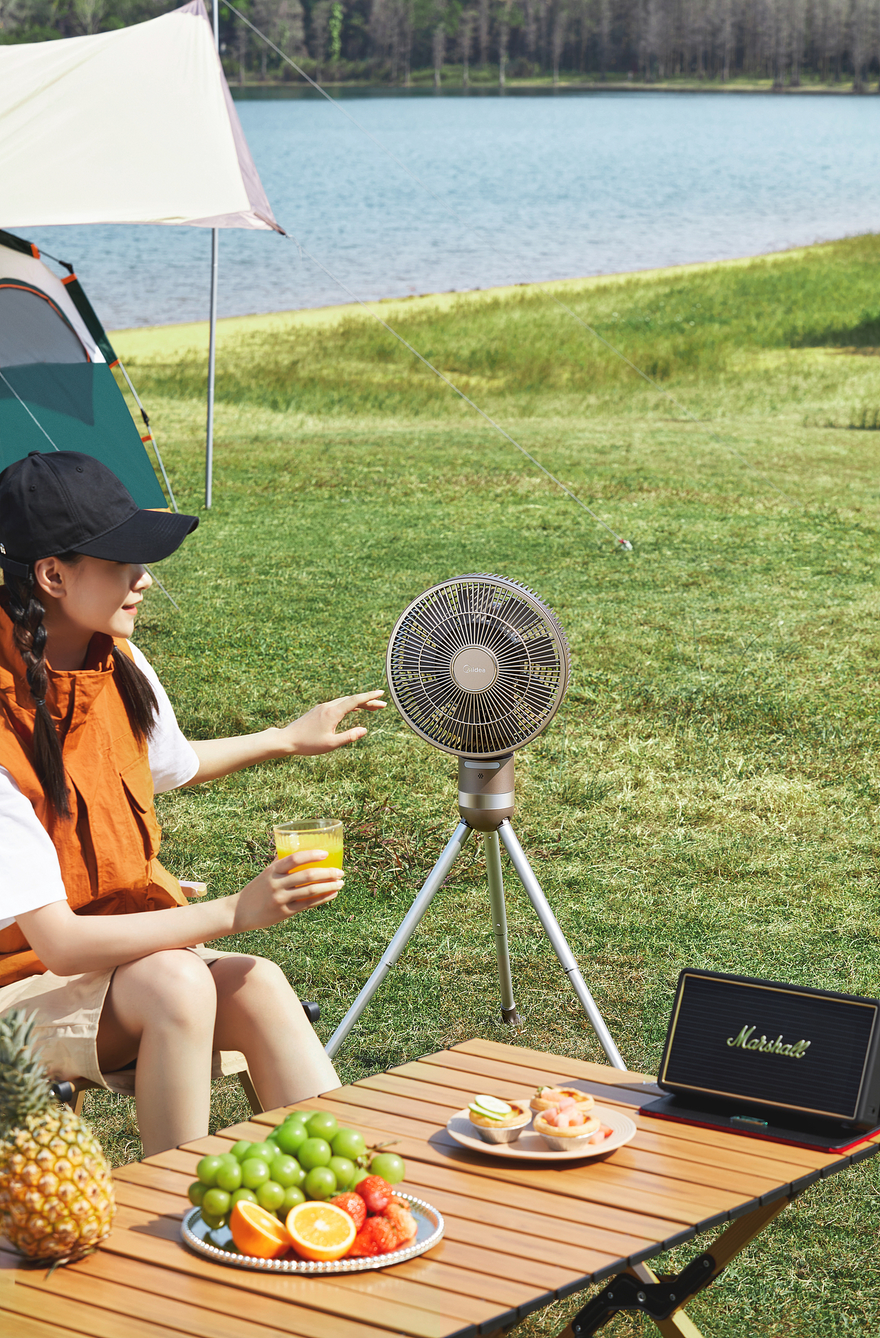 美的户外风扇电商视觉【3C系列】（图ZMzY1MDY3Mzg0） - 电商 - 站酷设计师DXC阿祖原创素材 - 站酷ZCOOL