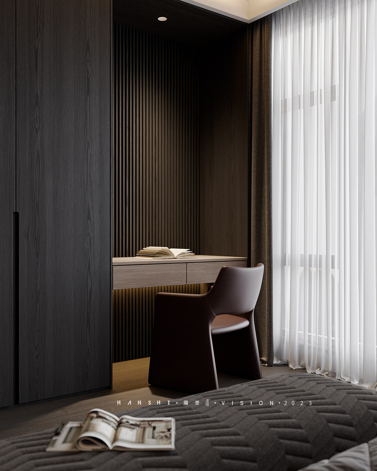 现代暗黑系一瀚世表现