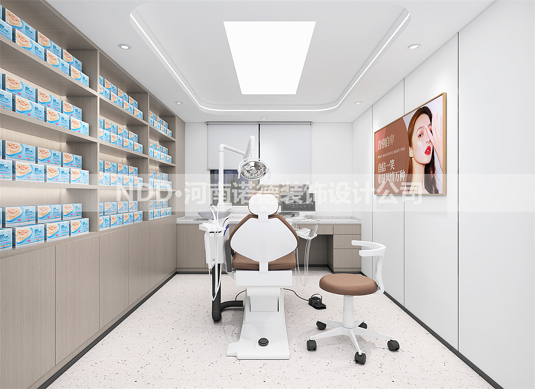 180平口腔门诊设计案例-180平口腔诊所装修要多少钱