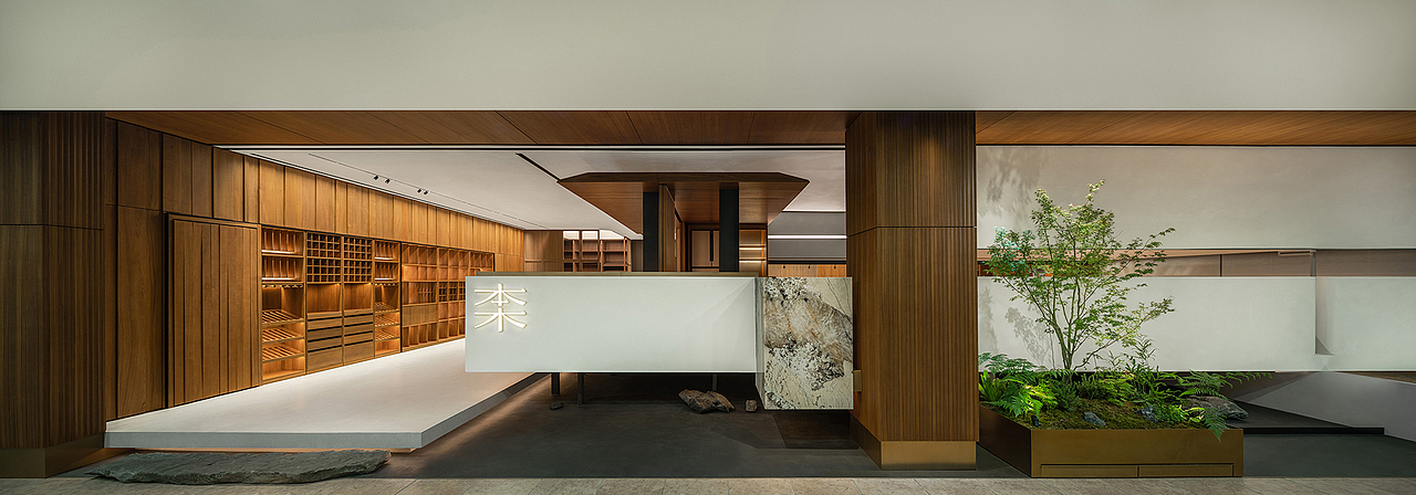 蜂鸟设计×本木展厅｜一种材料与当代建构的情绪平衡（图ZMzIzMzQ2NzQ4） - 商业空间设计 - 站酷设计师空间设计美学原创素材 - 站酷ZCOOL