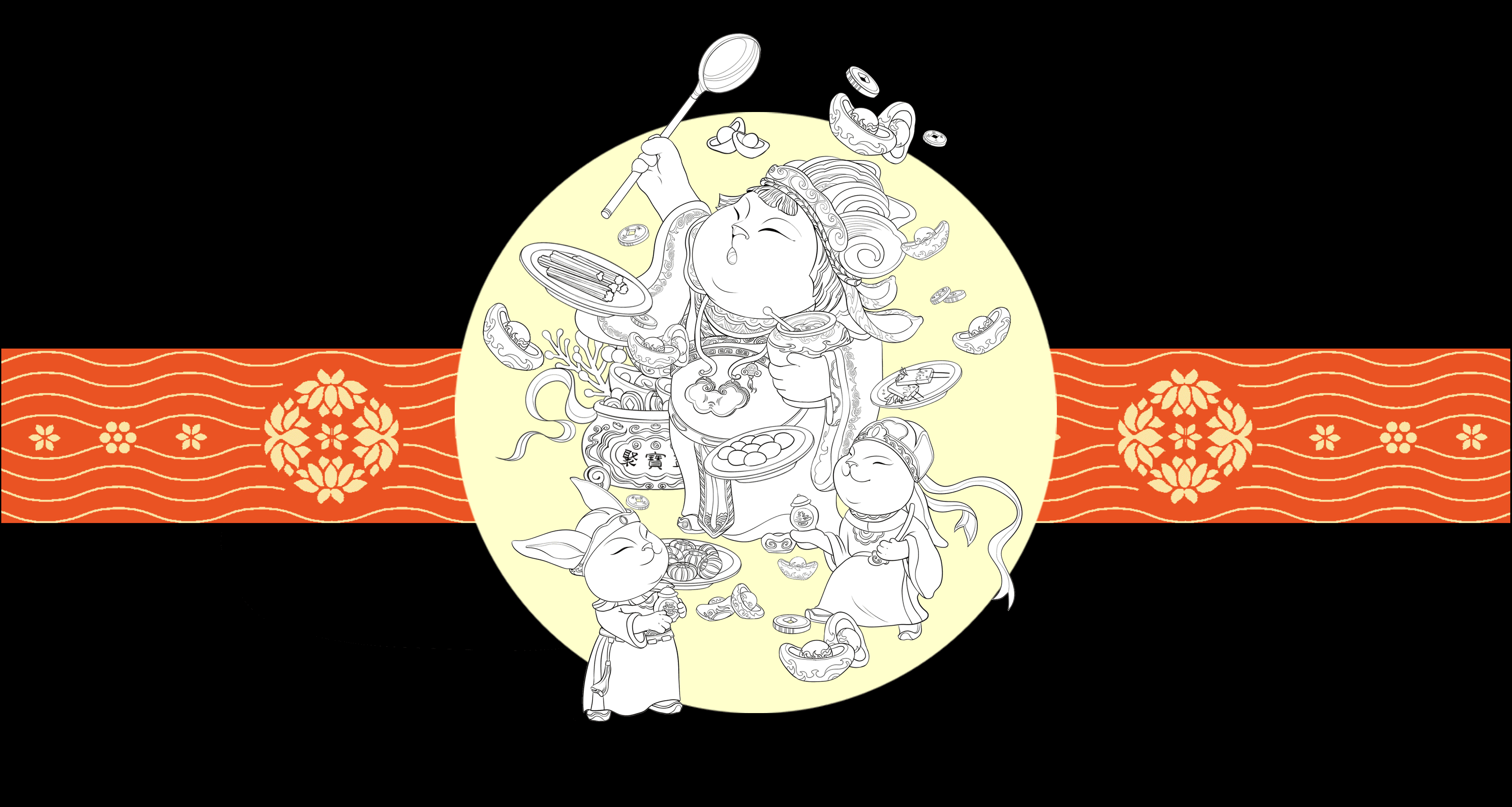 兔年插画 |COS神仙鉴赏（图ZMzE3MTgzNzY4） - 商业插画 - 站酷设计师水瓜籽原创素材 - 站酷ZCOOL