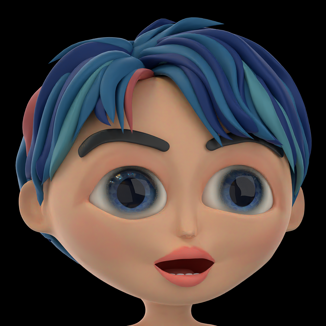 原创角色表情绑定 blender