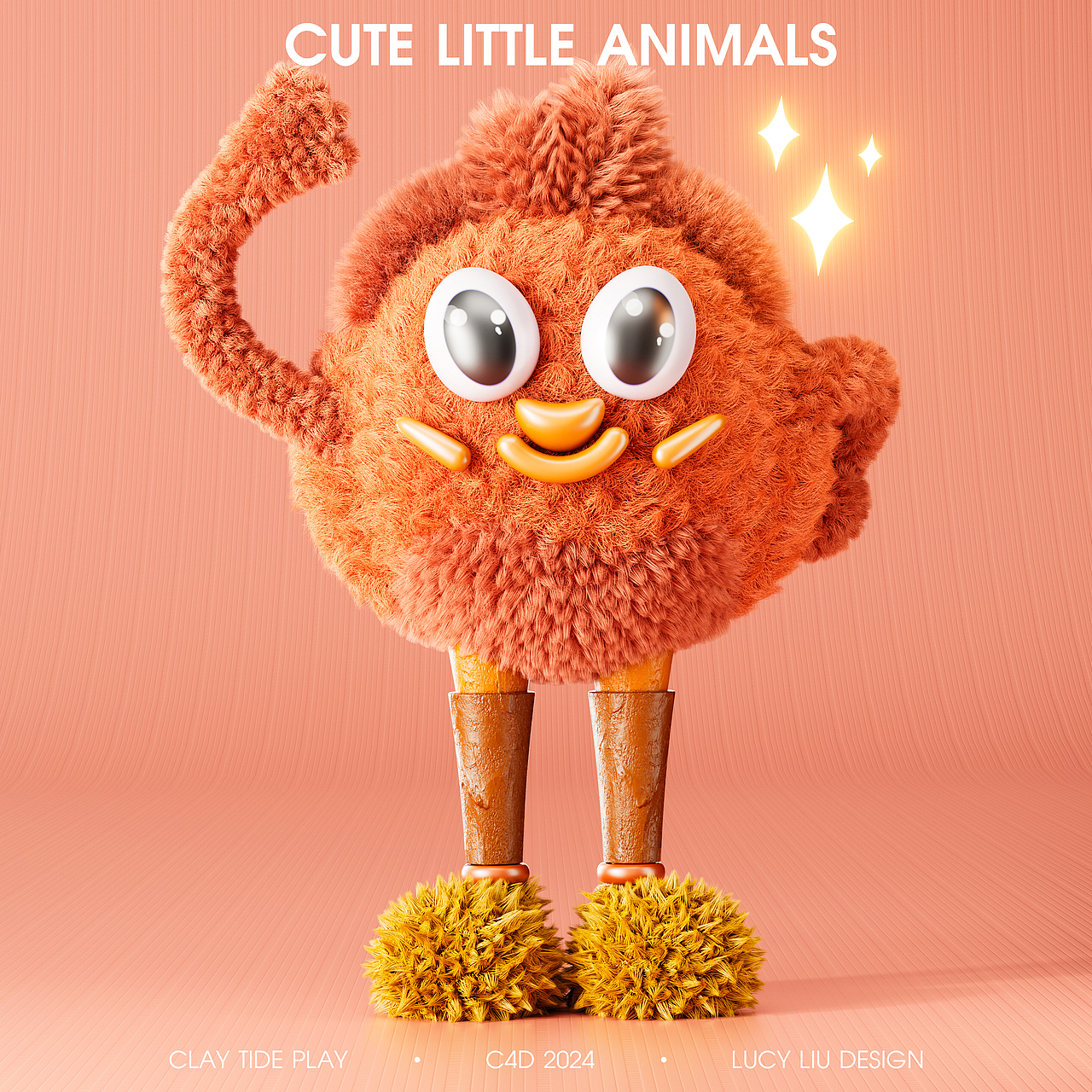 《CUTE LITTLE ANIMALS》可爱的小动物之潮玩IP