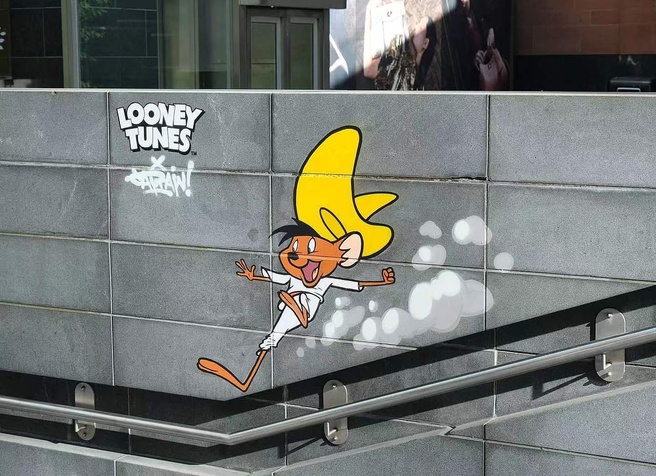 创意涂鸦墙-3D立体画墙绘-商场墙绘-学校墙绘