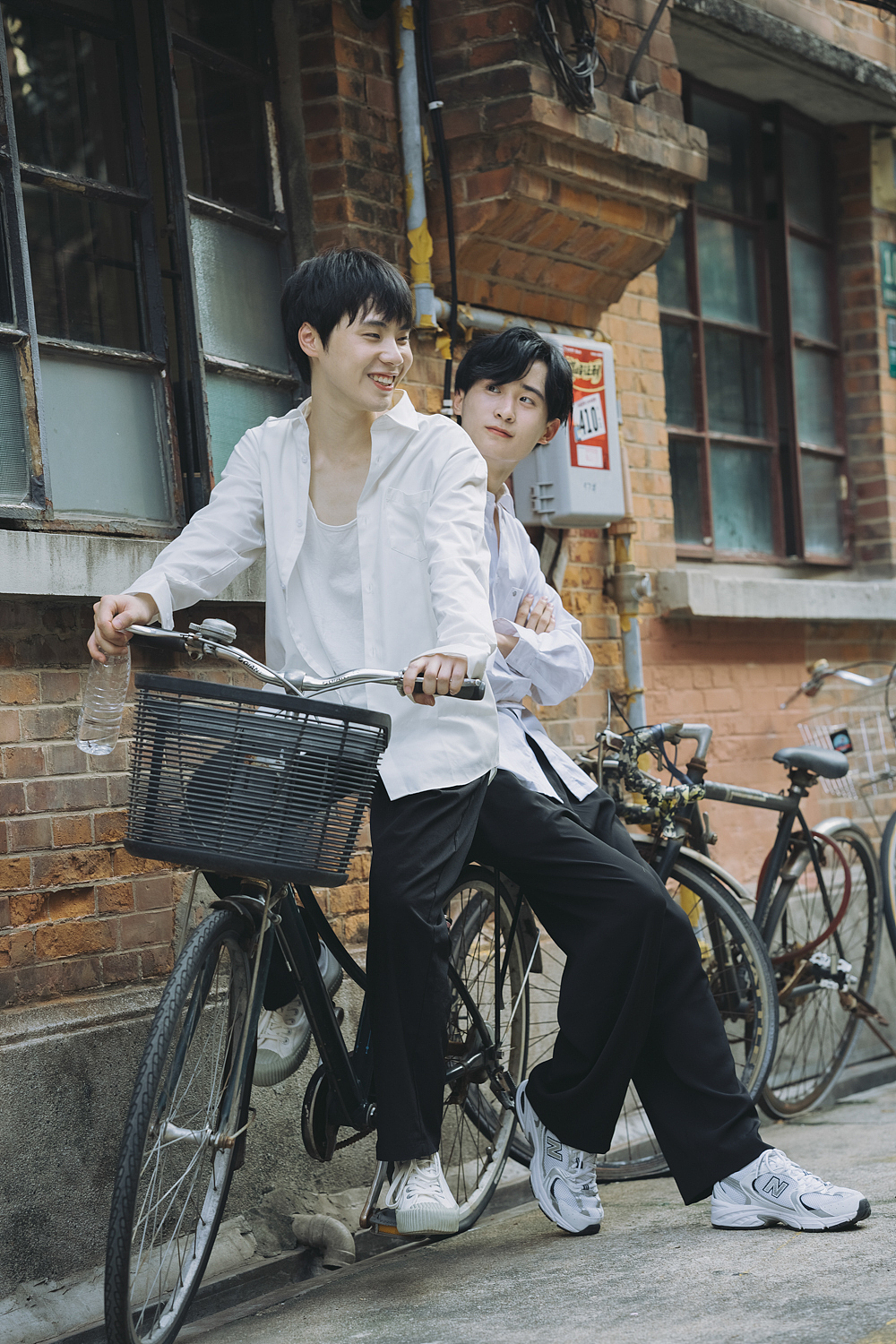 你一笑,笑进了我的心里