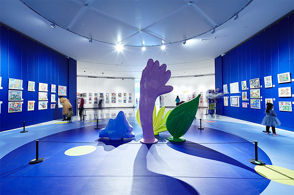 SCPP Space/深圳儿童绘画大赛/展览空间（图ZMzQzNDAwMjM2） - 展陈设计 - 站酷设计师原爲设计原创素材 - 站酷ZCOOL