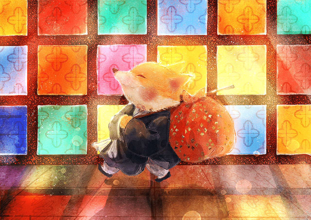 iPad 岩彩 经过的玻璃窗