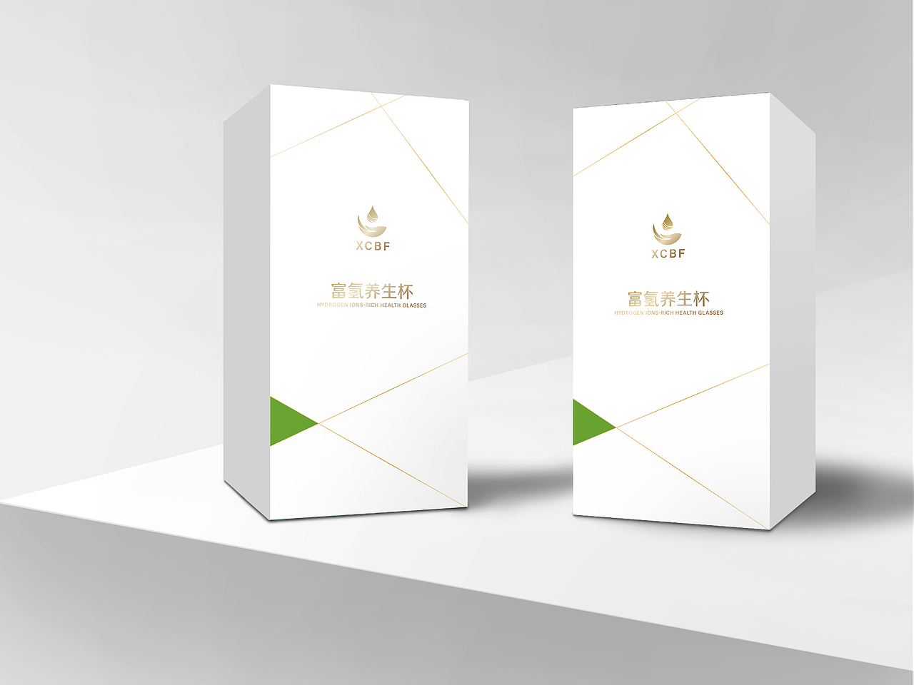 杭州协创博丰生物科技 富氢水杯包装 大健康产业_弗弗德文化-站酷zcoo