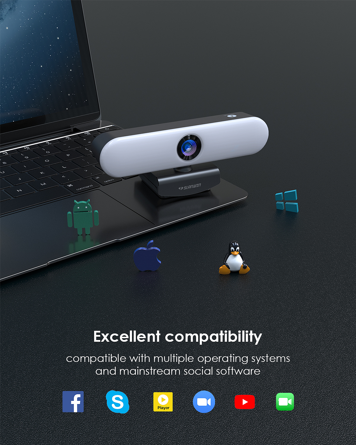 亚马逊#电脑摄像头#详情页设计