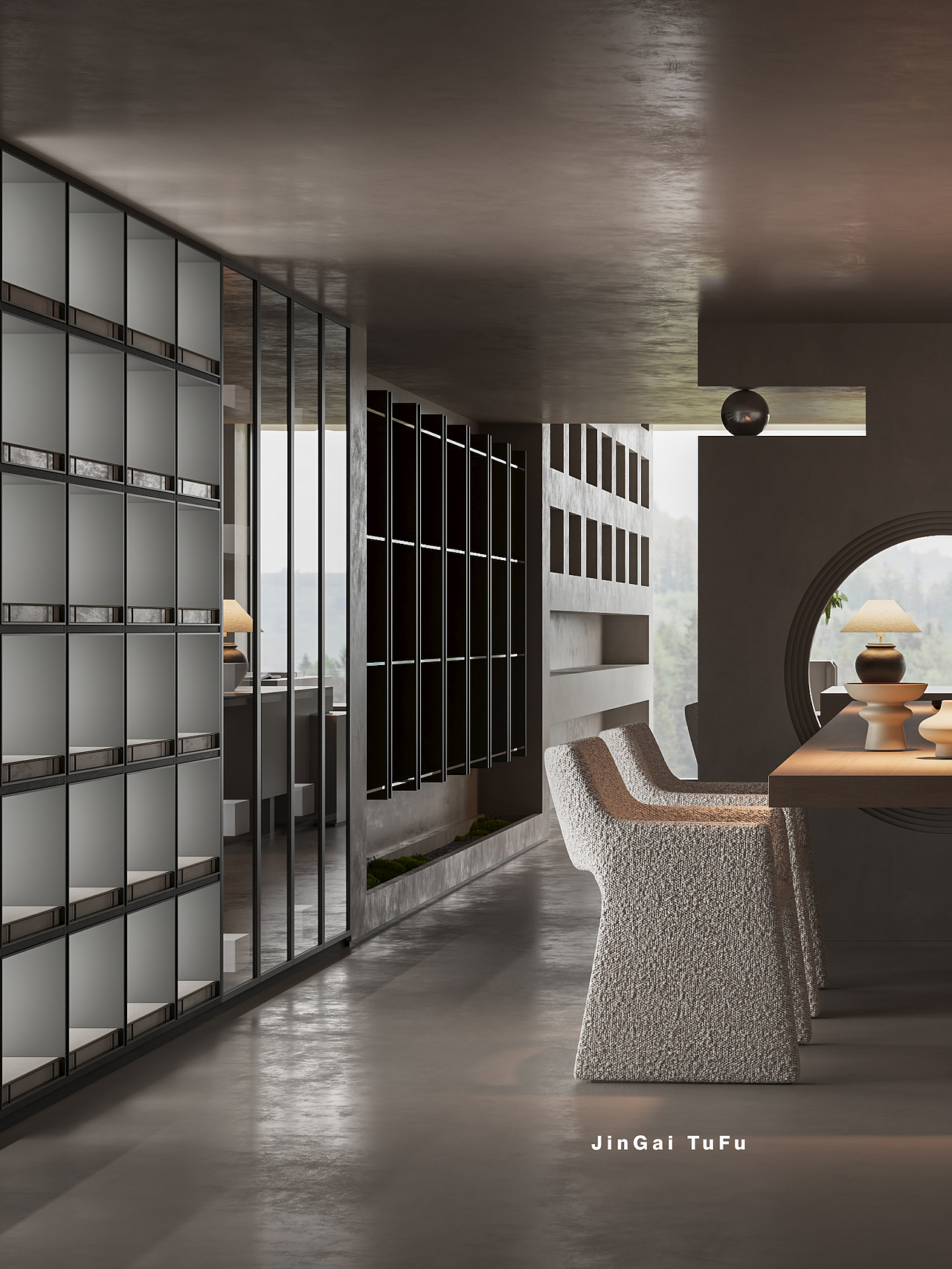 海参滋润堂室内空间设计表现案例（图ZMzY3NDY2MTY0） - 展陈设计 - 站酷设计师图夫x金该_效果图原创素材 - 站酷ZCOOL