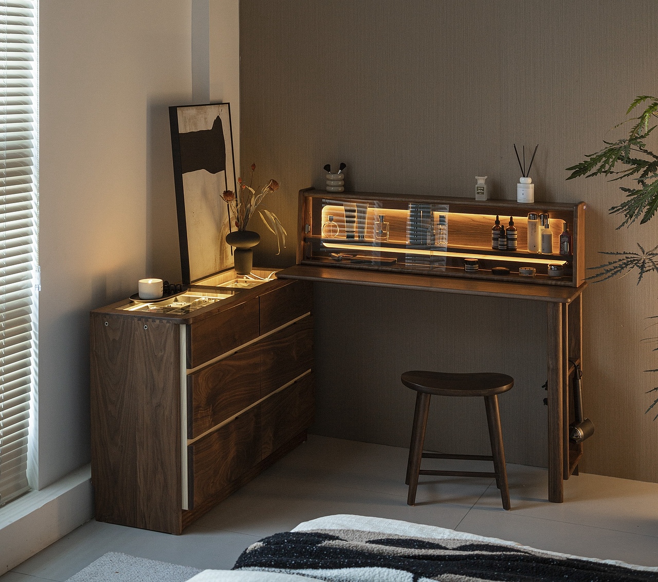 初照梳妆台---光影,由缝隙中生长