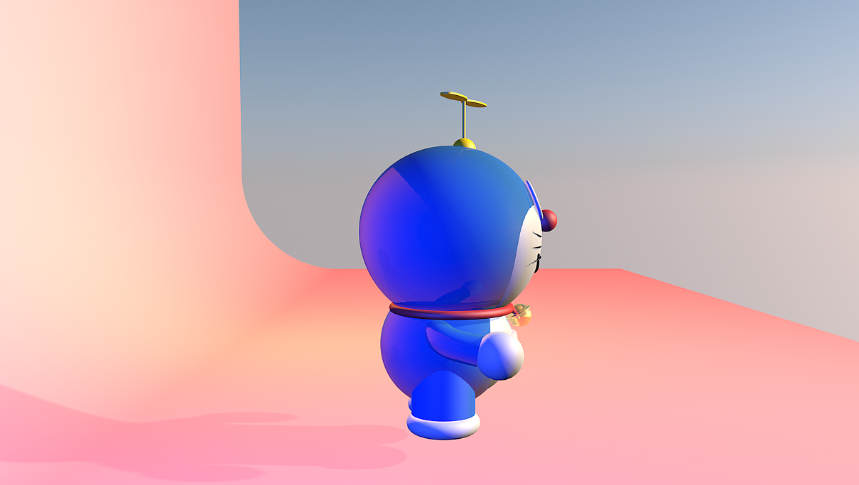 c4d 哆啦a梦