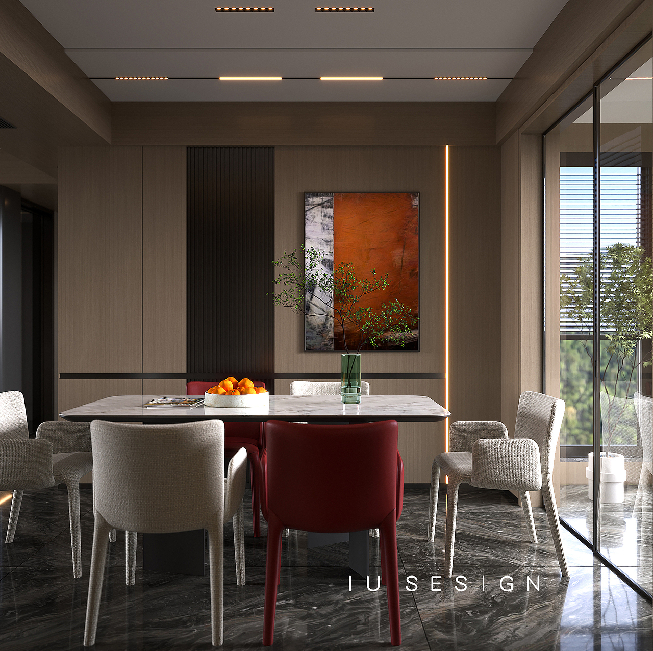 哎呦设计表现·意式轻奢风