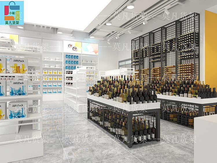 耒阳KKV个性化货架-莫凡货架空间布局形象设计