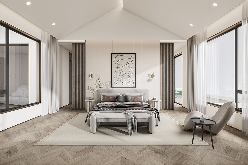 公园大道上府装修,别墅现代风格设计