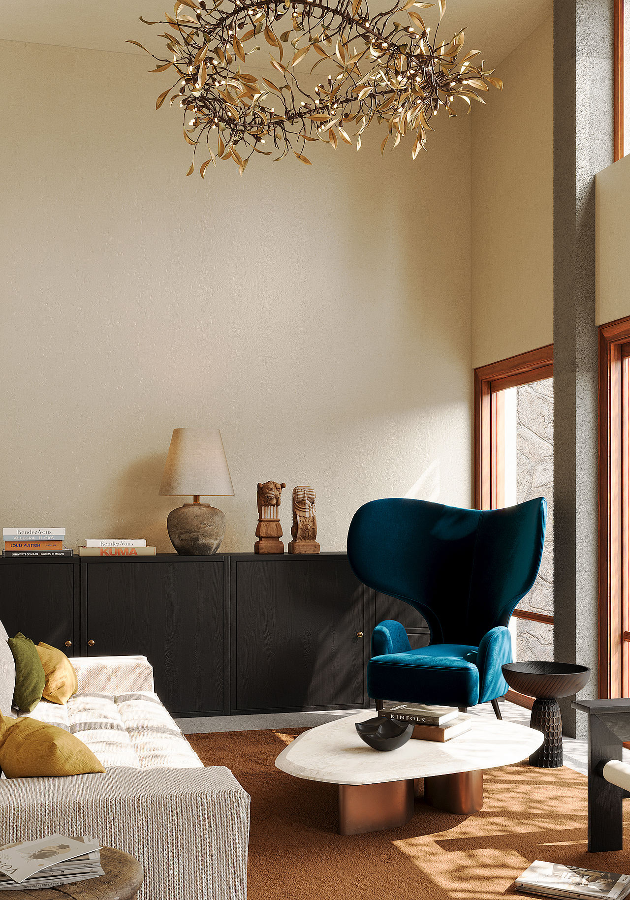 效果图表现 （希君生羽翼，一化北溟鱼）（图ZMzEzODU3Nzc2） - 家装设计 - 站酷设计师一梦小杰原创素材 - 站酷ZCOOL