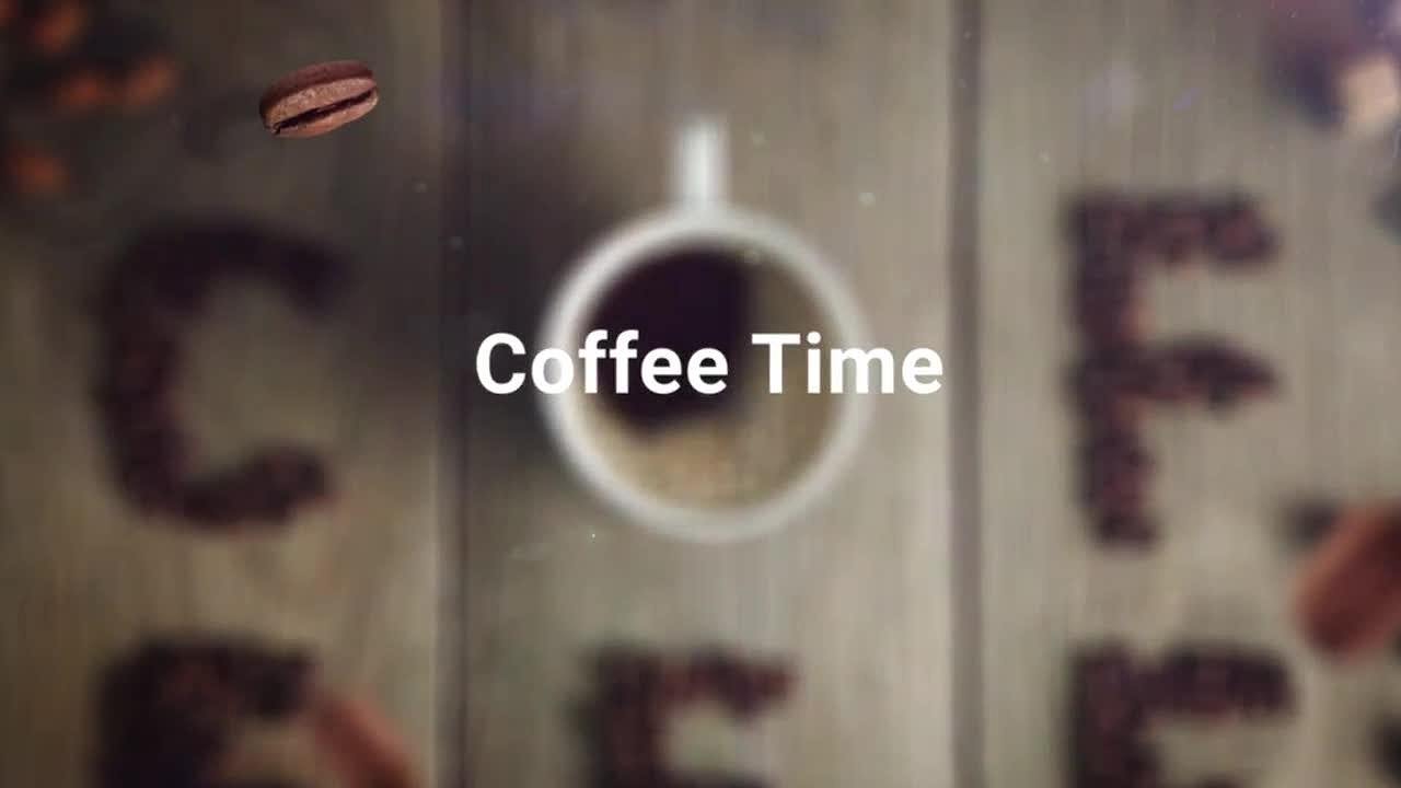 PR模板|芳香设计动态LOGO演绎动画宣传咖啡品版咖啡店