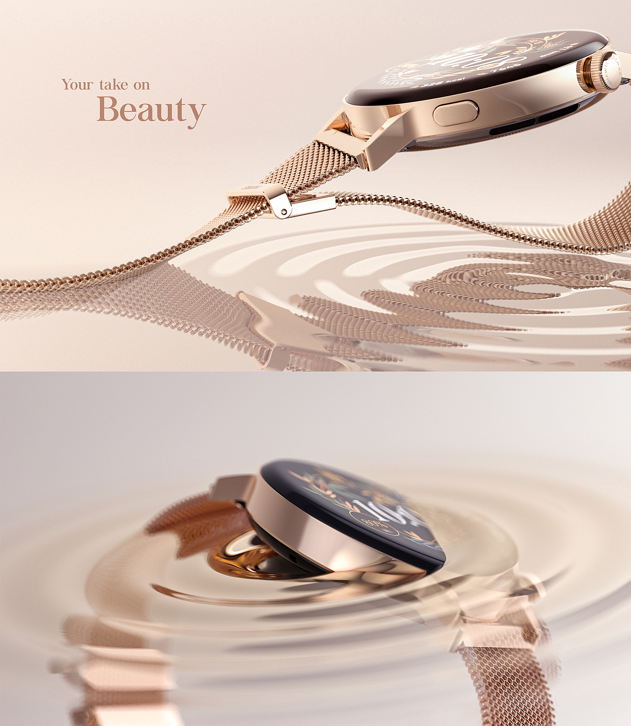 HUAWEI WATCH GT3 华为智能女表（图ZMzE5NzA3Mjc2） - 产品 - 站酷设计师MasterPictures原创素材 - 站酷ZCOOL