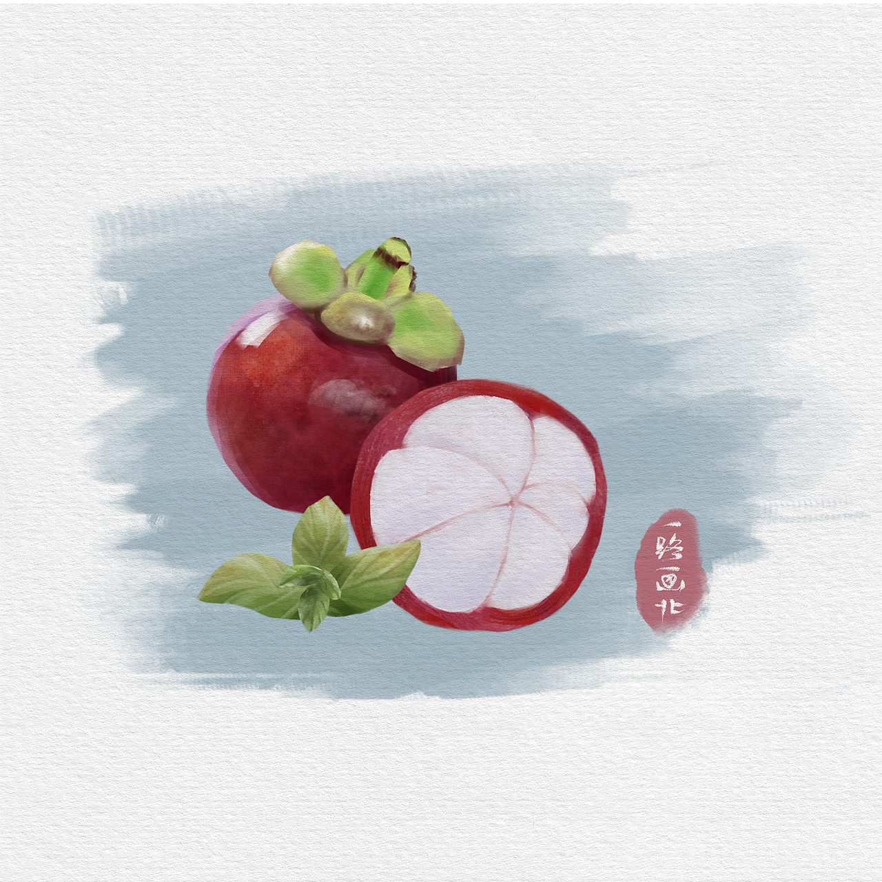 水果插画（图ZMzUyNzE3OTAw） - 艺术插画 - 站酷设计师一路画北原创素材 - 站酷ZCOOL