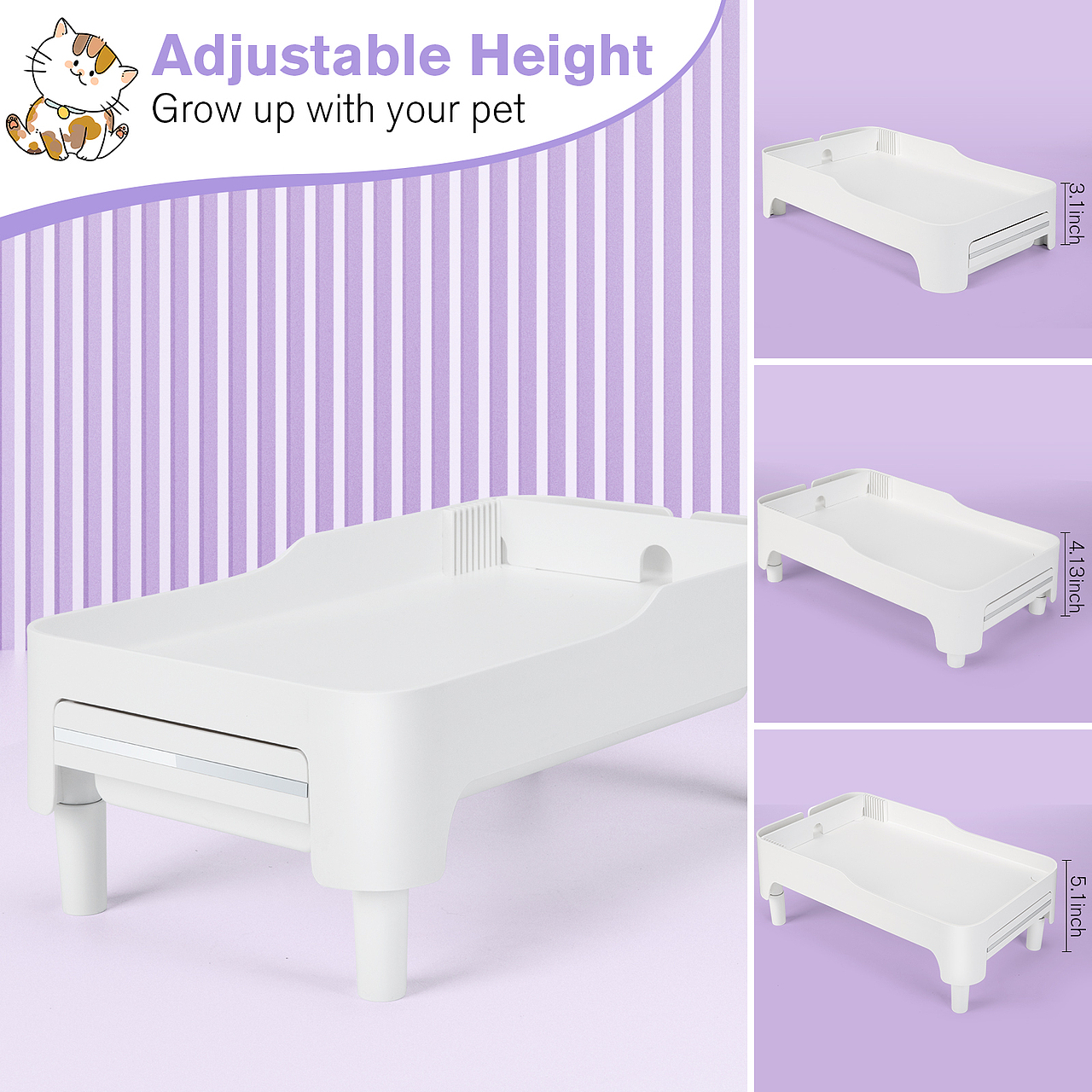 亚马逊主图设计案例分享-喂水器-喂水器支架