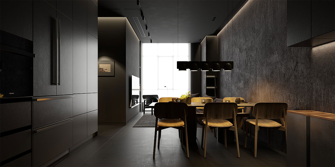 三口之家的極簡住宅（图ZMzA3MzM5NzEy） - 家装设计 - 站酷设计师做豬要低調原创素材 - 站酷ZCOOL