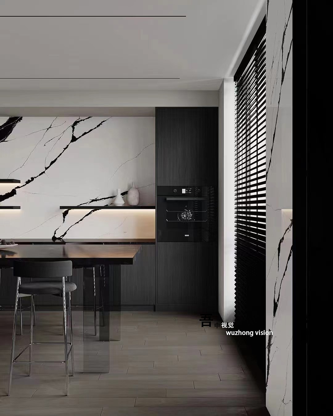 现代极简客餐厅