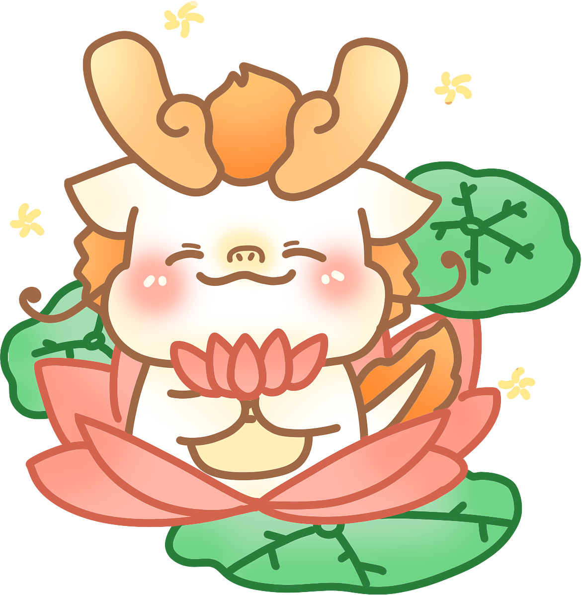 嘟嘟龙·龙年IP设计（图ZMzU5MTMxMzY0） - IP形象 - 站酷设计师IRENE嘎嘎原创素材 - 站酷ZCOOL