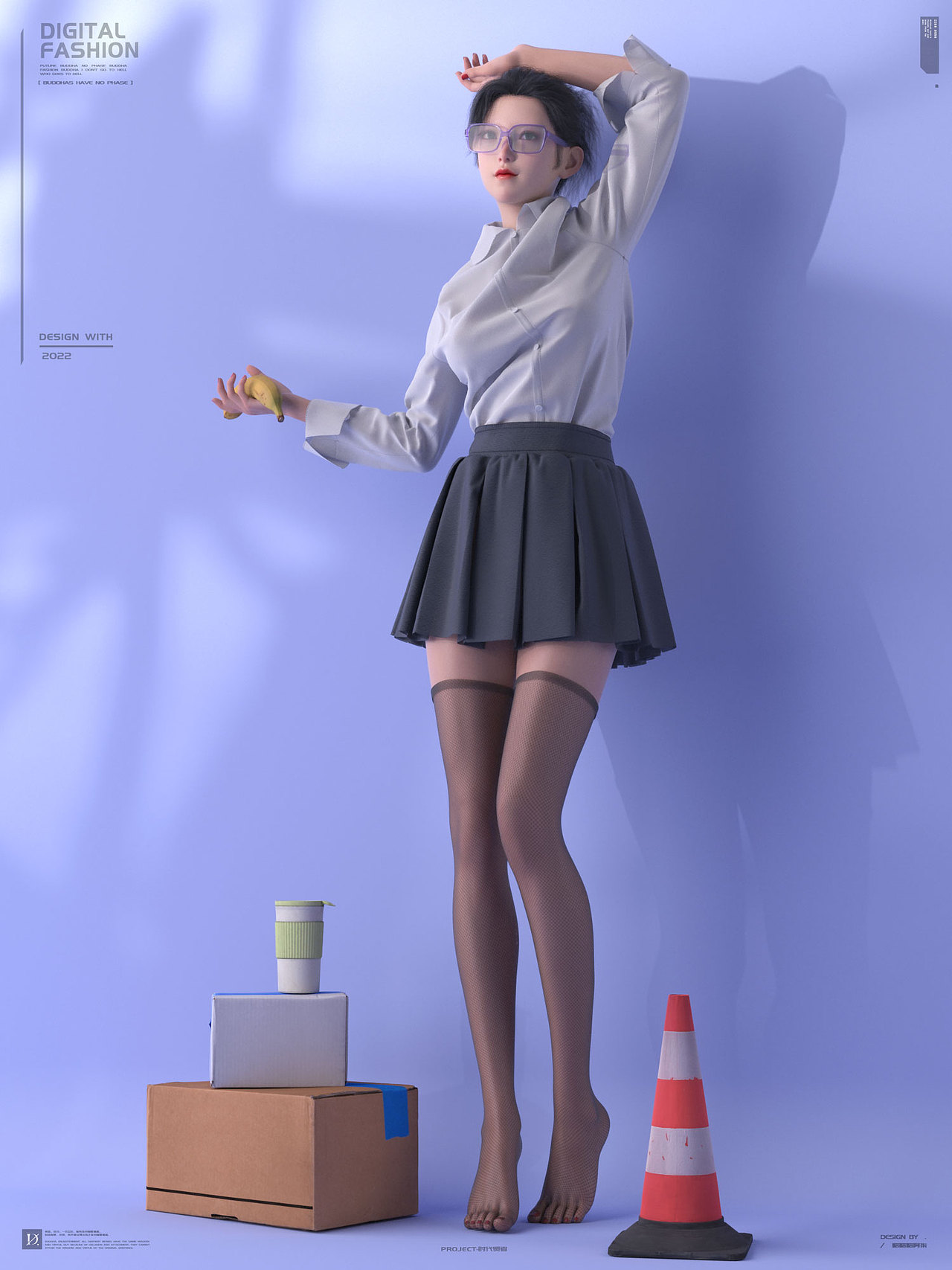 【数字人虚拟偶像组合-水果女孩】（图ZMzQ4Mjc0NDIw） - 人物/生物 - 站酷设计师略略略阿柒原创素材 - 站酷ZCOOL