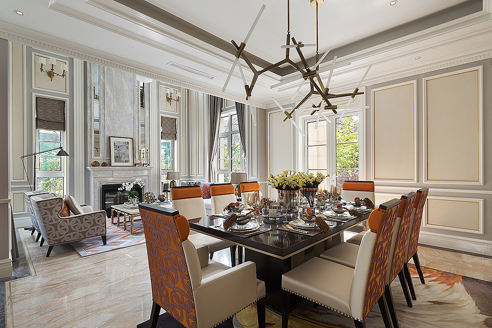 欧式 -绿地海珀风华T型别墅样板间