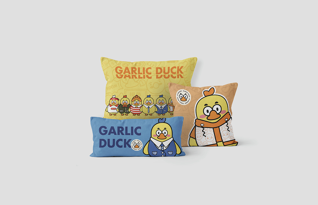 蒜了鸭IP形象设计