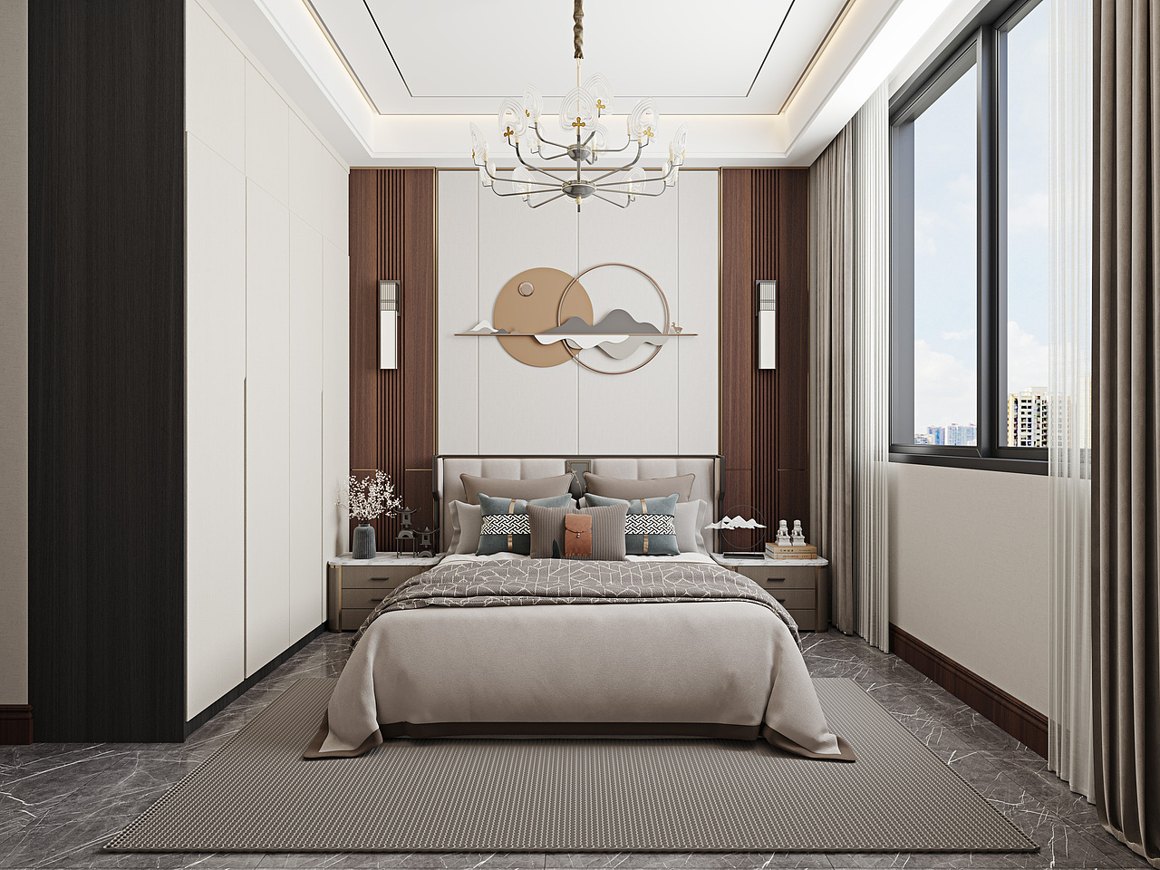 新中式的淡雅和惊艳