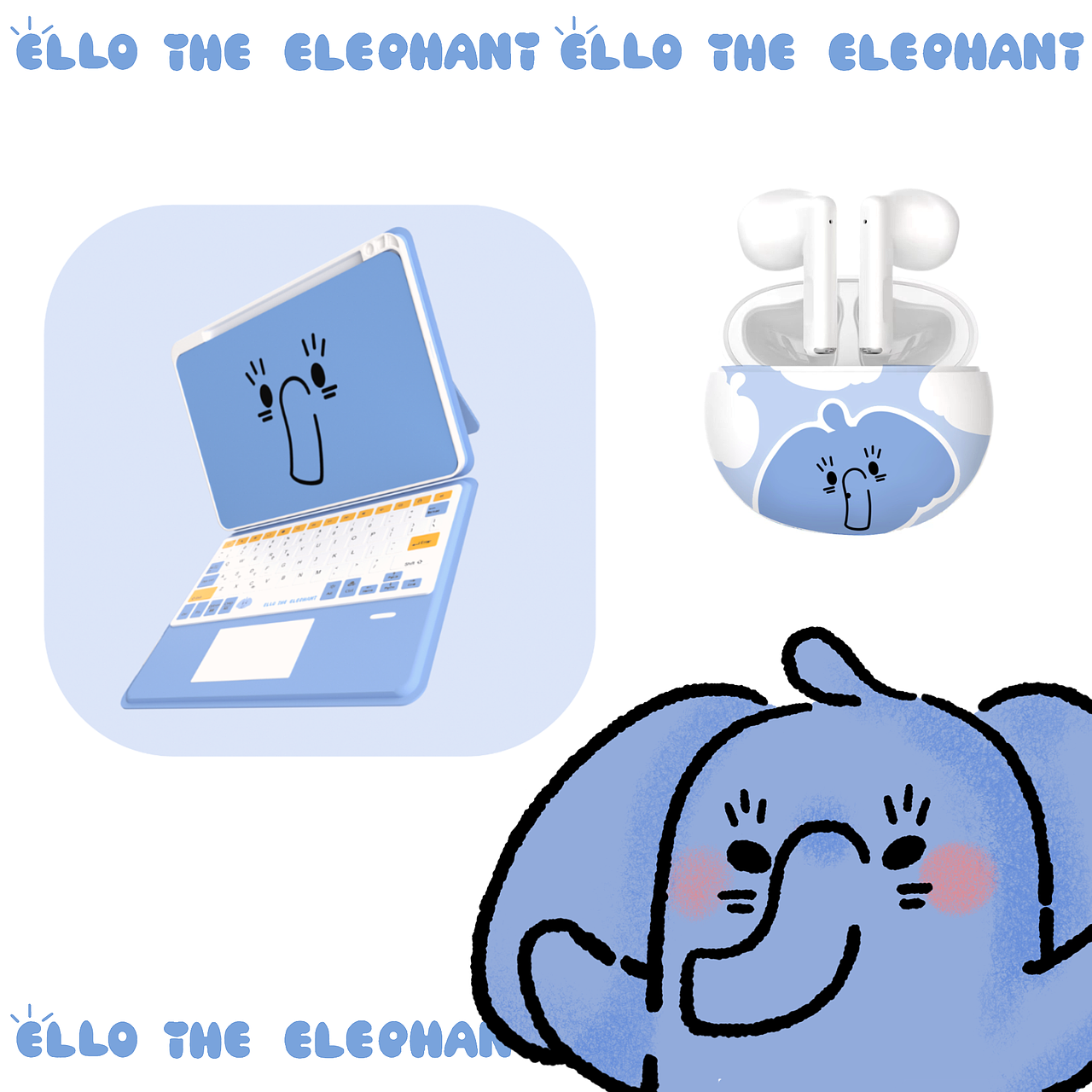 【ELLO THE ELEPHANT】LOLO FAMILY 原创IP（图ZMzY4NTkzMDMy） - IP形象 - 站酷设计师WEONE十分为一原创素材 - 站酷ZCOOL